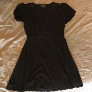 Lulu’s Jazz Club Black Skater Dress